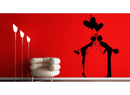 ADESIVO CASAL APAIXONADO